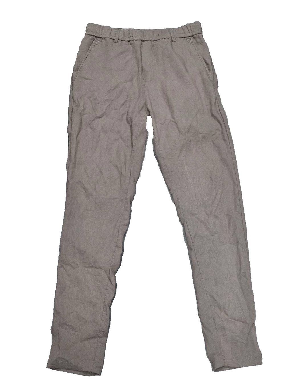 Gucci Slim Fit mid Rise Ankle pull on Pants Women Beige Medium A004225